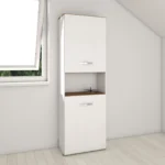 Mesa Multiuso - Madrid, Úsala como Escritorio, Compacta y Versátil, Ideal para Espacios Reducidos - Color Blanco/Tzalam